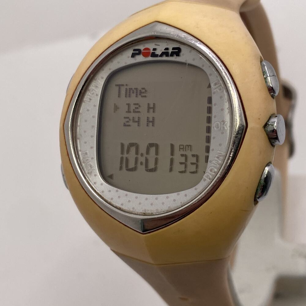Polar Unisex Multifunction Watch Works New Battery